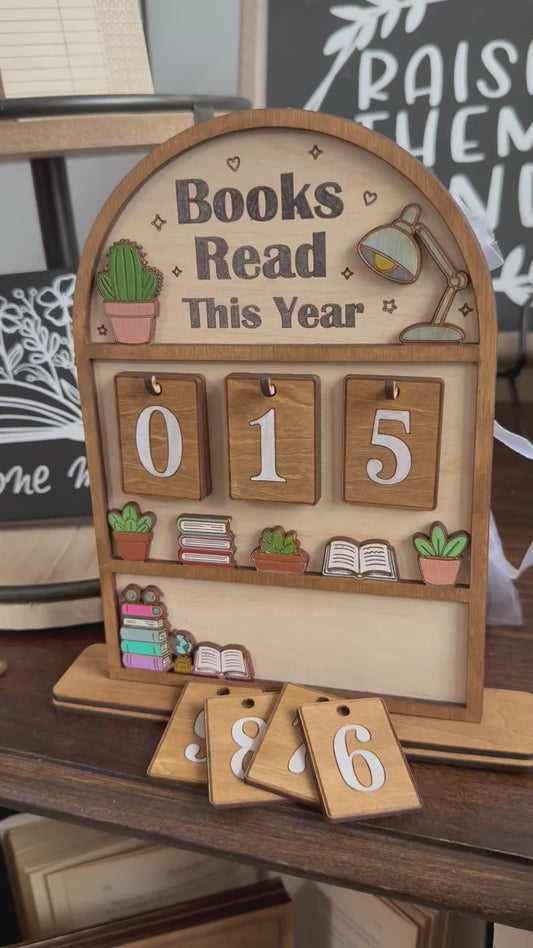 Book Reading Counter