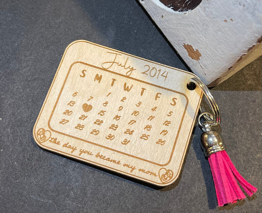 Day you became my mom calendar