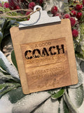 Gift Card Holder-Coach Ornament