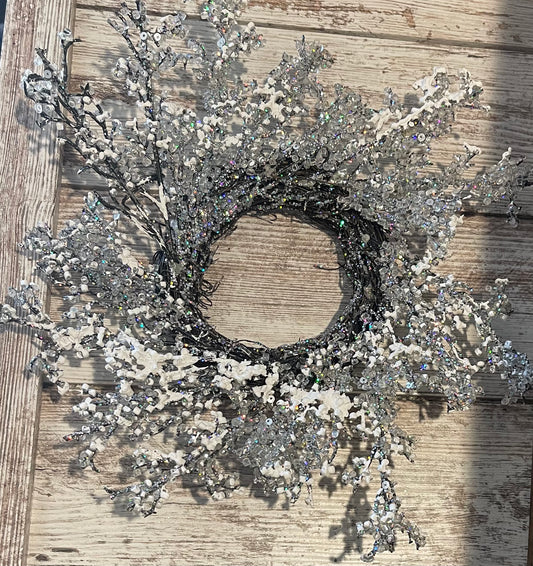 Icicle wreath