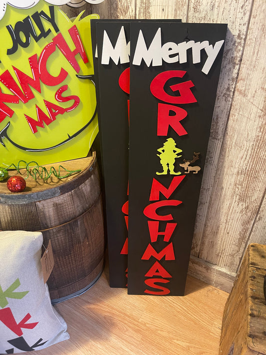 Grinchmas Sm. Porch leaner