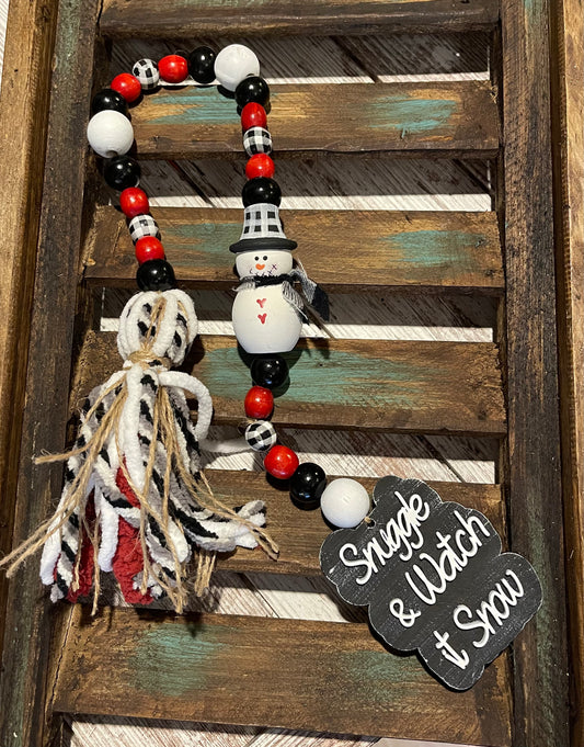 Snowman Long Garland