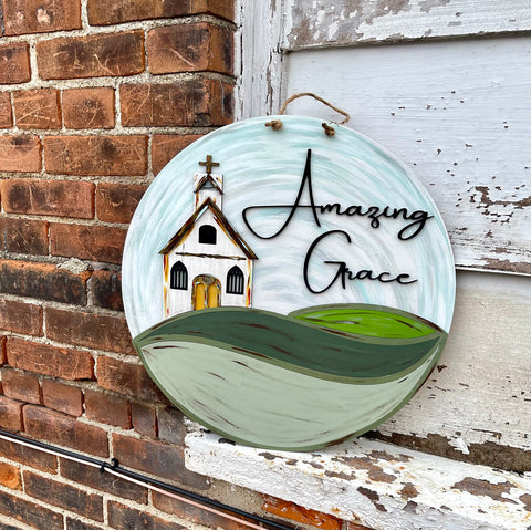 Amazing Grace 18” Round
